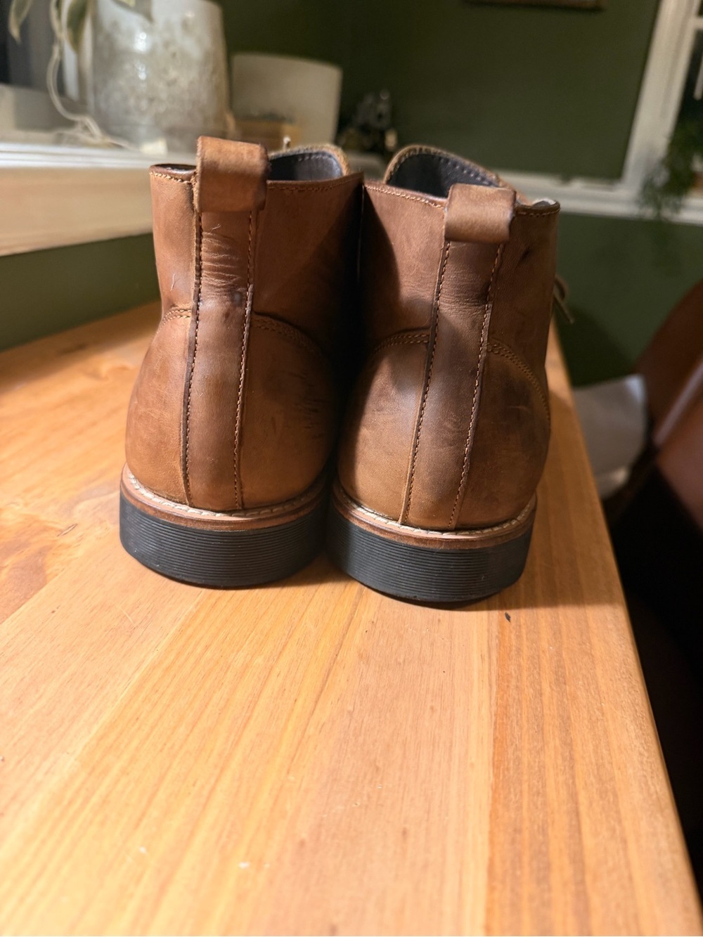 Mark Nason Brown Leather Chukka Boots - Picture 3 of 4
